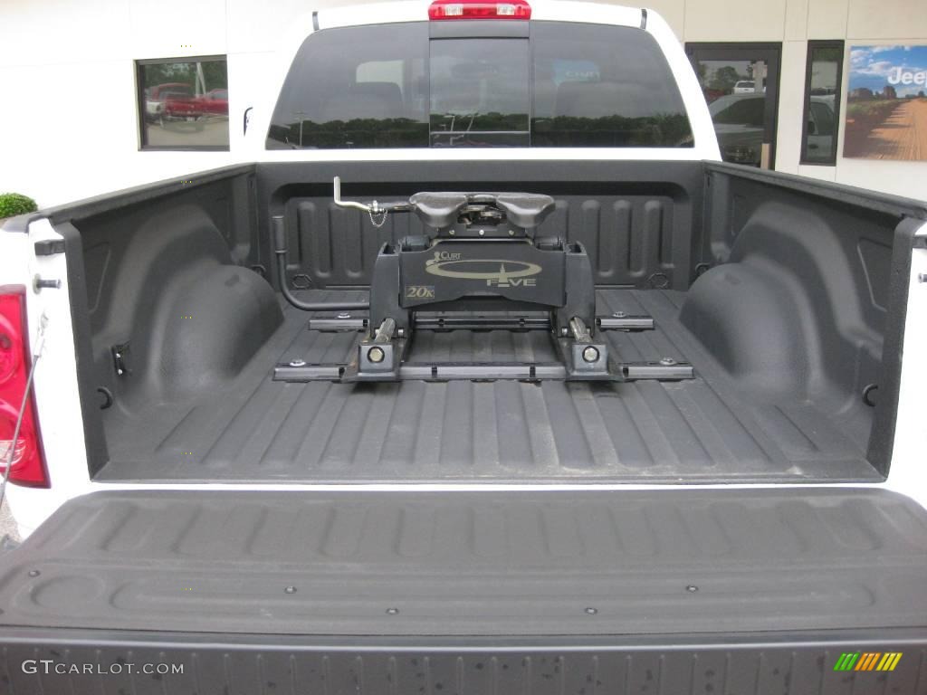 2007 Ram 3500 Laramie Quad Cab 4x4 - Bright White / Medium Slate Gray photo #4