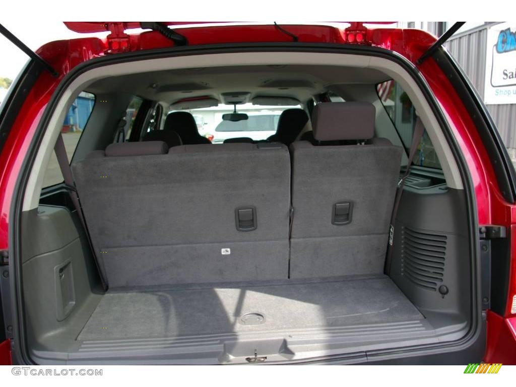 2003 Expedition XLT 4x4 - Laser Red Tinted Metallic / Flint Grey photo #13