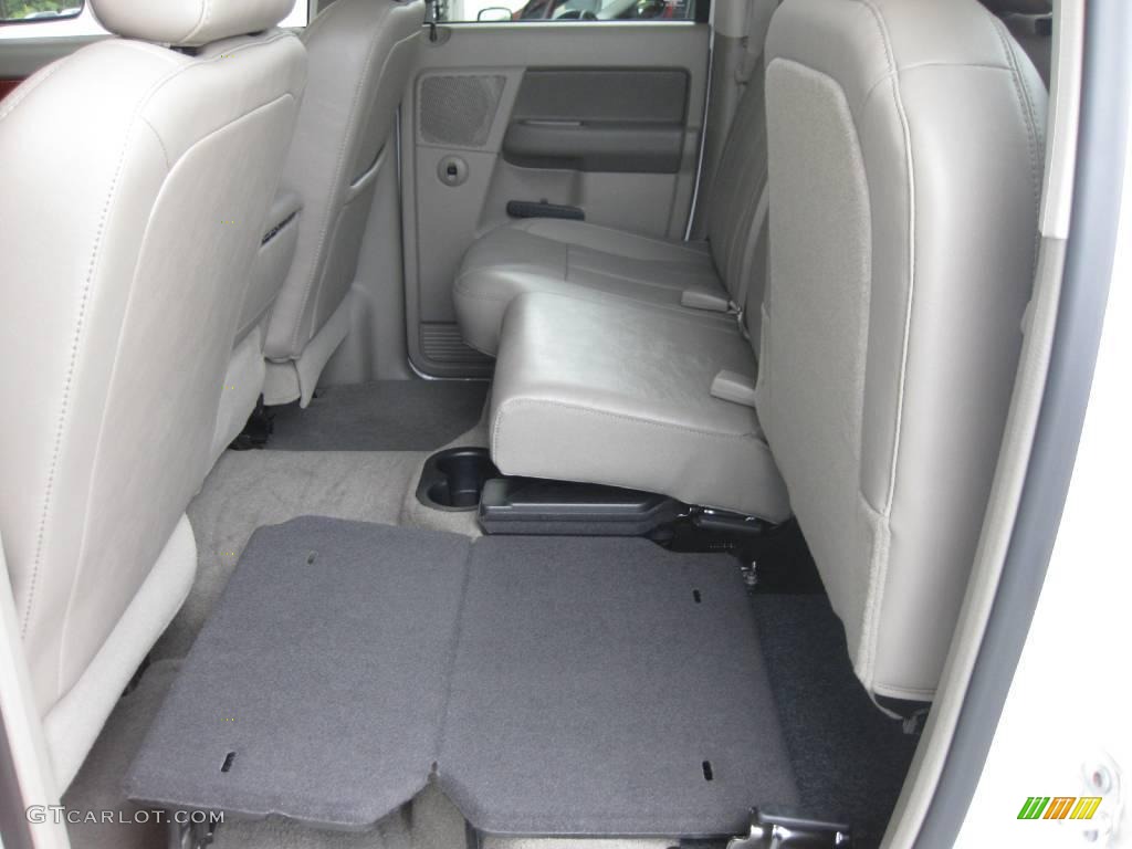 2007 Ram 3500 Laramie Quad Cab 4x4 - Bright White / Medium Slate Gray photo #30