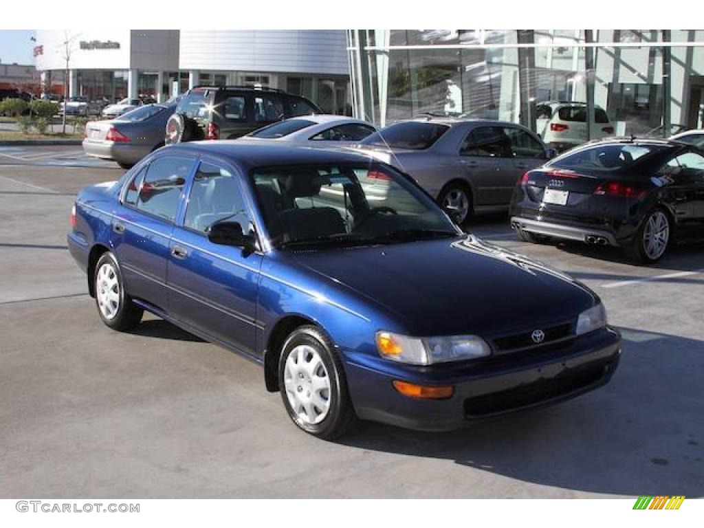 1997 Corolla  - Dark Blue Pearl / Gray photo #4