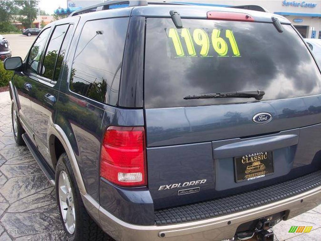 2003 Explorer Eddie Bauer 4x4 - Medium Wedgewood Blue Metallic / Medium Parchment Beige photo #7