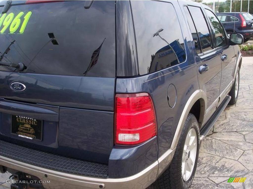 2003 Explorer Eddie Bauer 4x4 - Medium Wedgewood Blue Metallic / Medium Parchment Beige photo #8