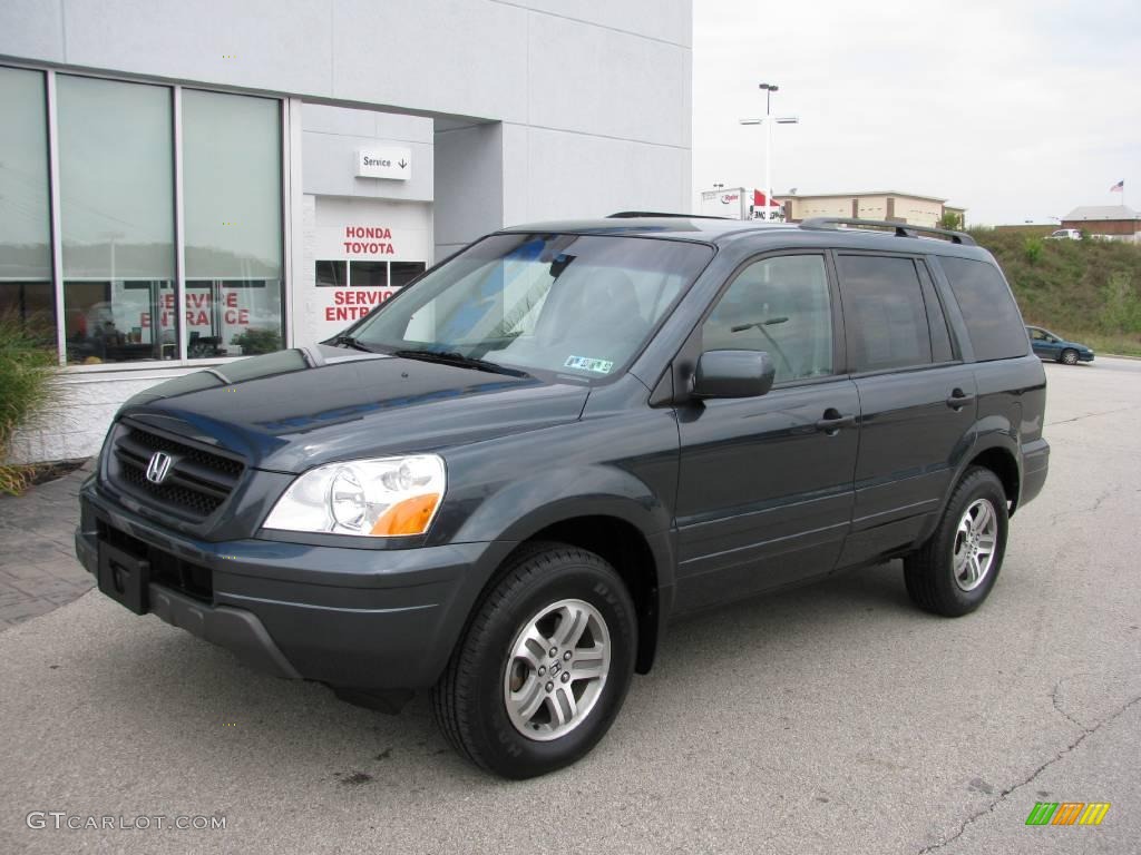 Sage Brush Pearl 2004 Honda Pilot EX-L 4WD Exterior Photo #17761279