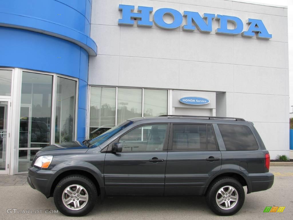Sage Brush Pearl 2004 Honda Pilot EX-L 4WD Exterior Photo #17761291