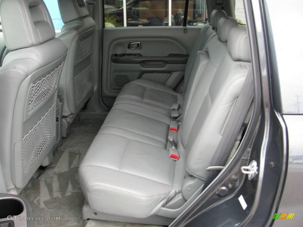 Gray Interior 2004 Honda Pilot EX-L 4WD Photo #17761407