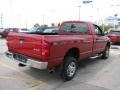 2008 Inferno Red Crystal Pearl Dodge Ram 2500 SXT Regular Cab 4x4  photo #9