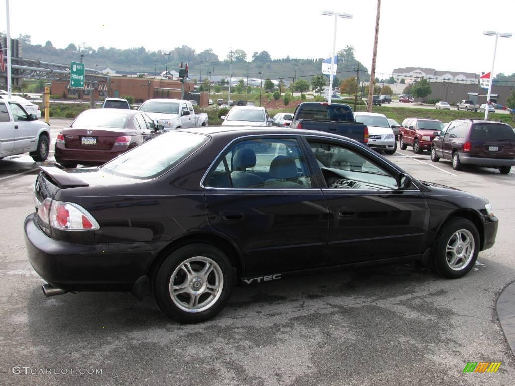 1998 Accord EX Sedan - Black Currant Pearl / Quartz photo #6