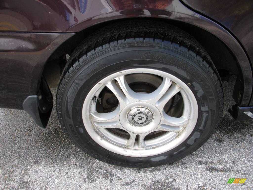 1998 Accord EX Sedan - Black Currant Pearl / Quartz photo #7