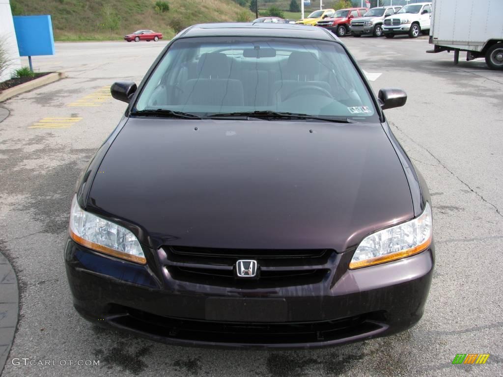 1998 Accord EX Sedan - Black Currant Pearl / Quartz photo #10