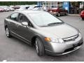 2008 Galaxy Gray Metallic Honda Civic LX Sedan  photo #3