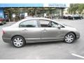 2008 Galaxy Gray Metallic Honda Civic LX Sedan  photo #4