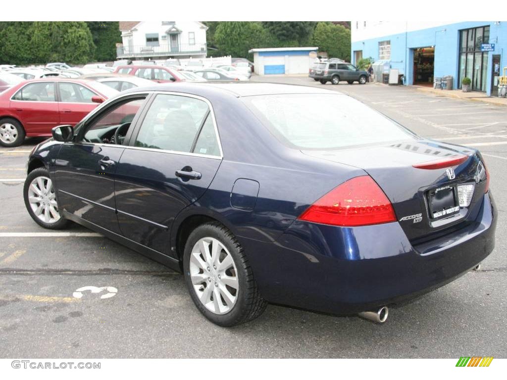 2006 Accord LX V6 Sedan - Royal Blue Pearl / Gray photo #8