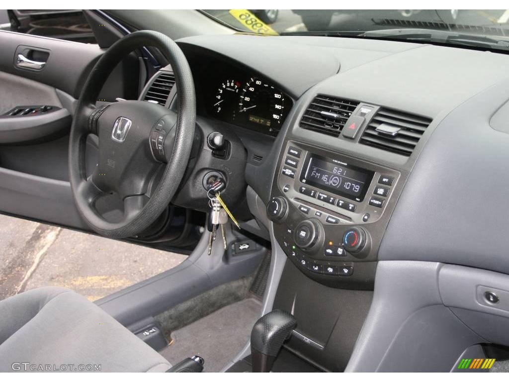 2006 Accord LX V6 Sedan - Royal Blue Pearl / Gray photo #12