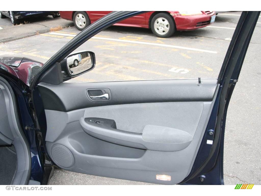 2006 Accord LX V6 Sedan - Royal Blue Pearl / Gray photo #13