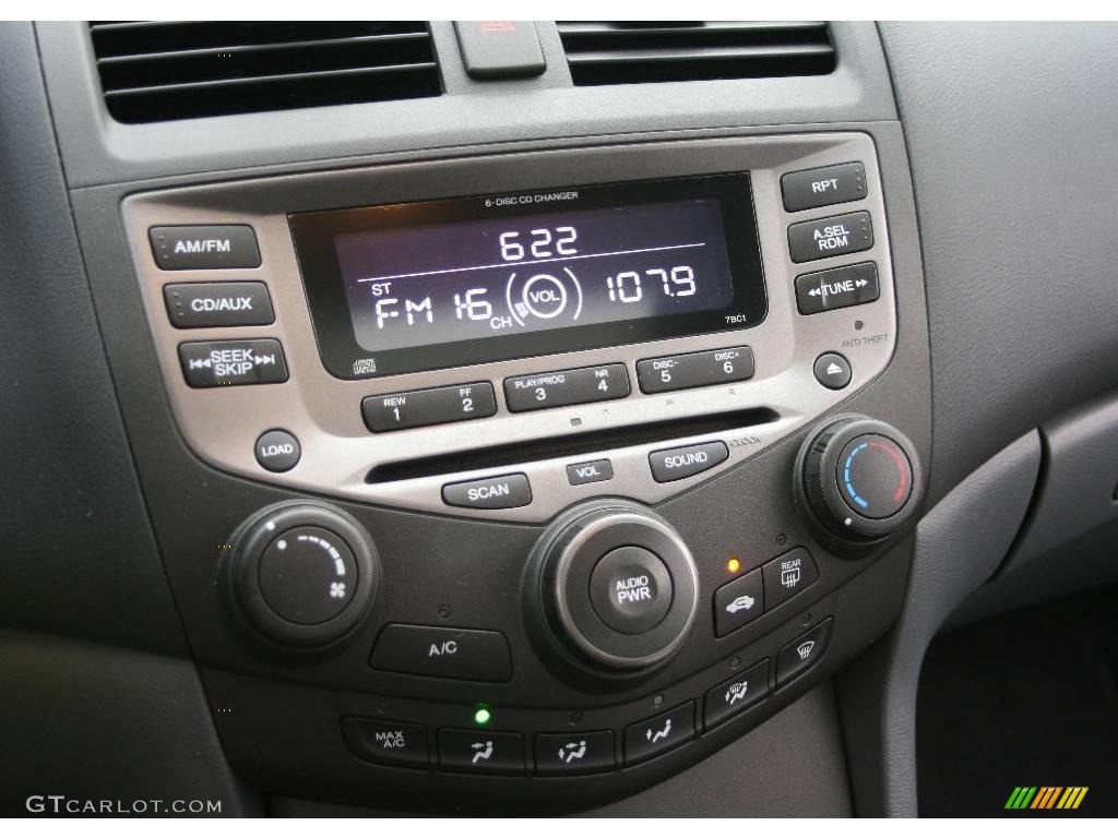 2006 Accord LX V6 Sedan - Royal Blue Pearl / Gray photo #21