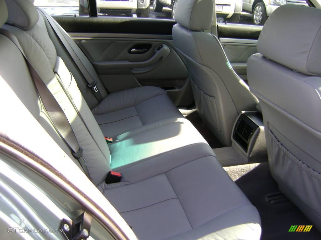 2003 5 Series 530i Sedan - Slate Green Metallic / Grey photo #10