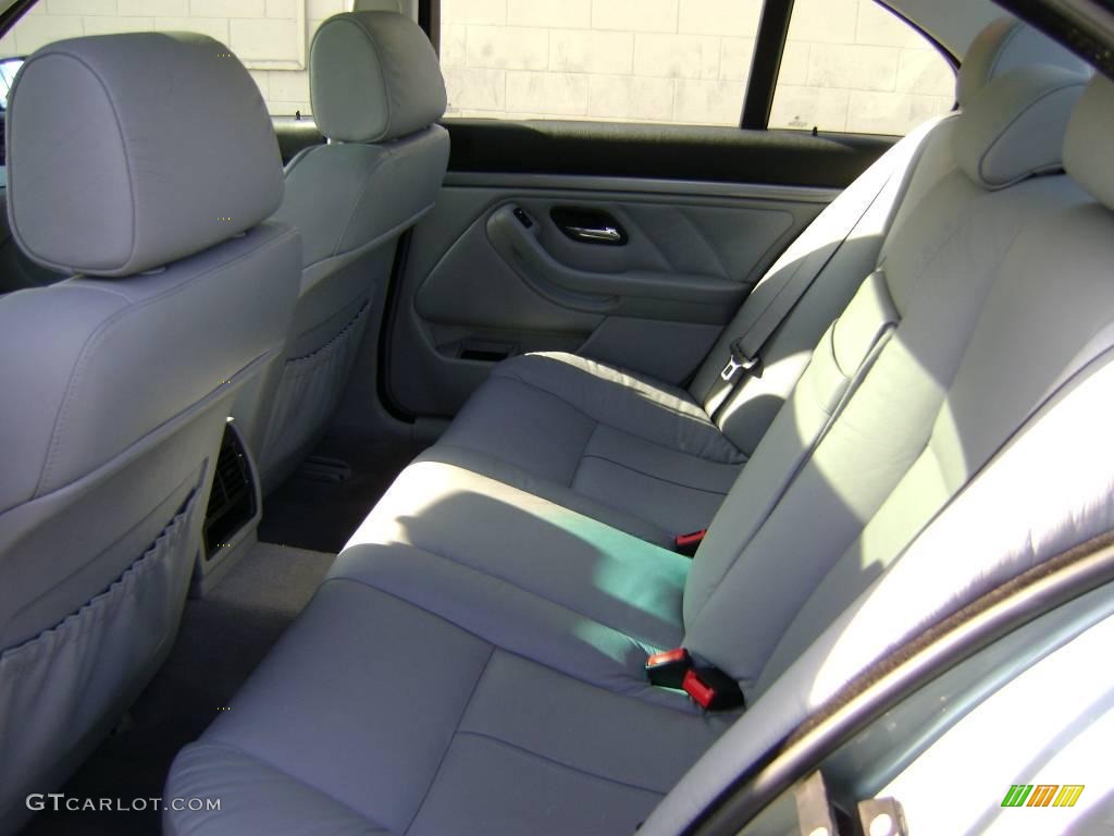 2003 5 Series 530i Sedan - Slate Green Metallic / Grey photo #11