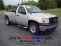 2008 Silver Birch Metallic GMC Sierra 1500 Regular Cab  photo #1