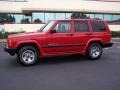 1999 Flame Red Jeep Cherokee Sport 4x4  photo #4