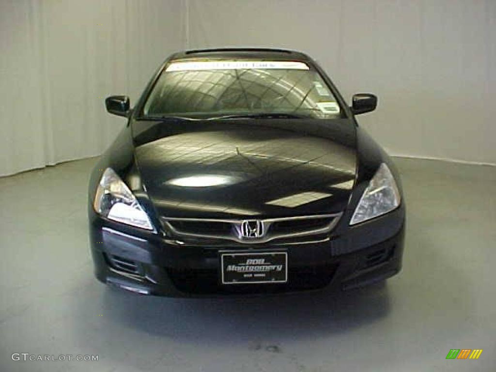 2006 Accord EX Coupe - Nighthawk Black Pearl / Black photo #2