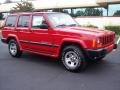 1999 Flame Red Jeep Cherokee Sport 4x4  photo #16