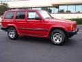 1999 Flame Red Jeep Cherokee Sport 4x4  photo #17