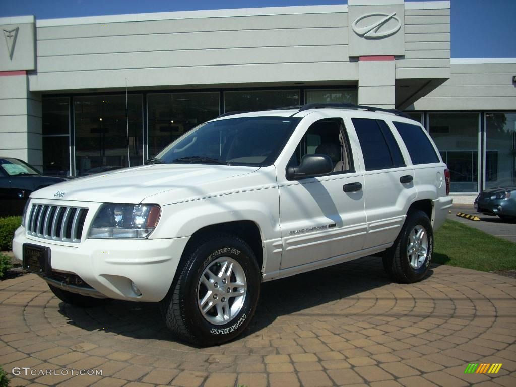 2004 Grand Cherokee Special Edition 4x4 - Stone White / Dark Slate Gray photo #2
