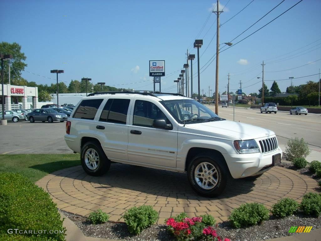 2004 Grand Cherokee Special Edition 4x4 - Stone White / Dark Slate Gray photo #4