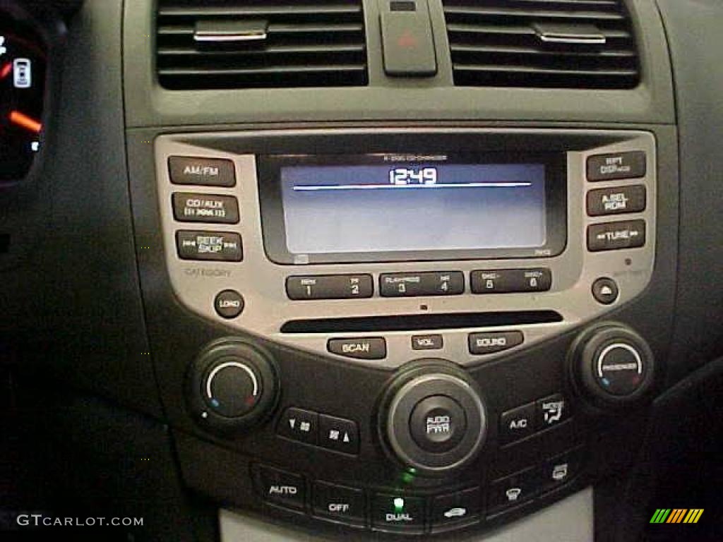 2006 Accord EX Coupe - Nighthawk Black Pearl / Black photo #23