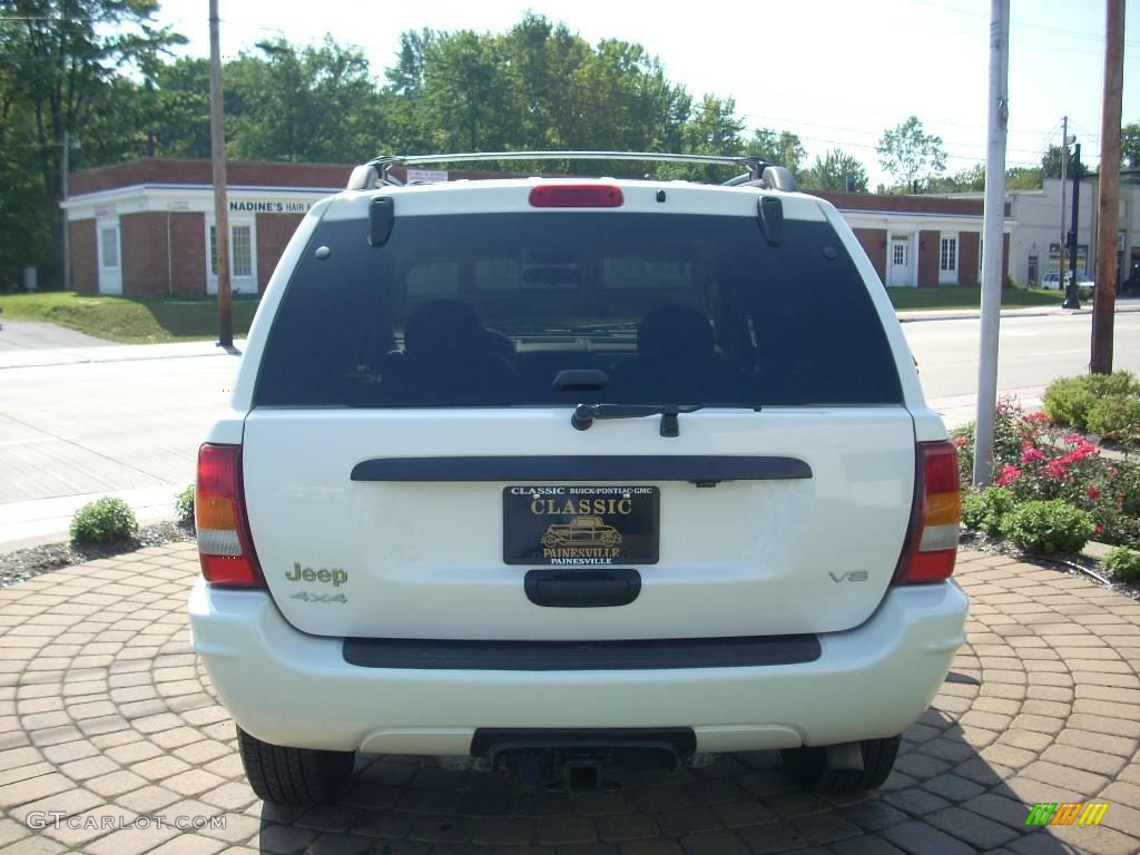 2004 Grand Cherokee Special Edition 4x4 - Stone White / Dark Slate Gray photo #7