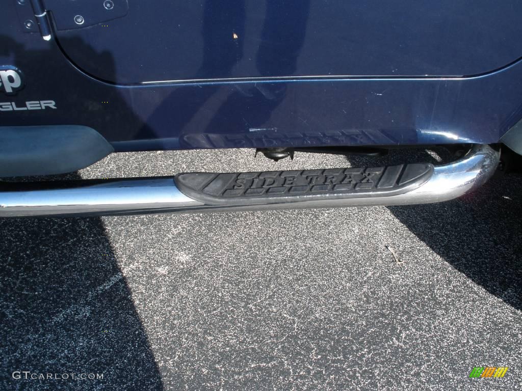2004 Wrangler X 4x4 - Patriot Blue Pearl / Dark Slate Gray photo #11