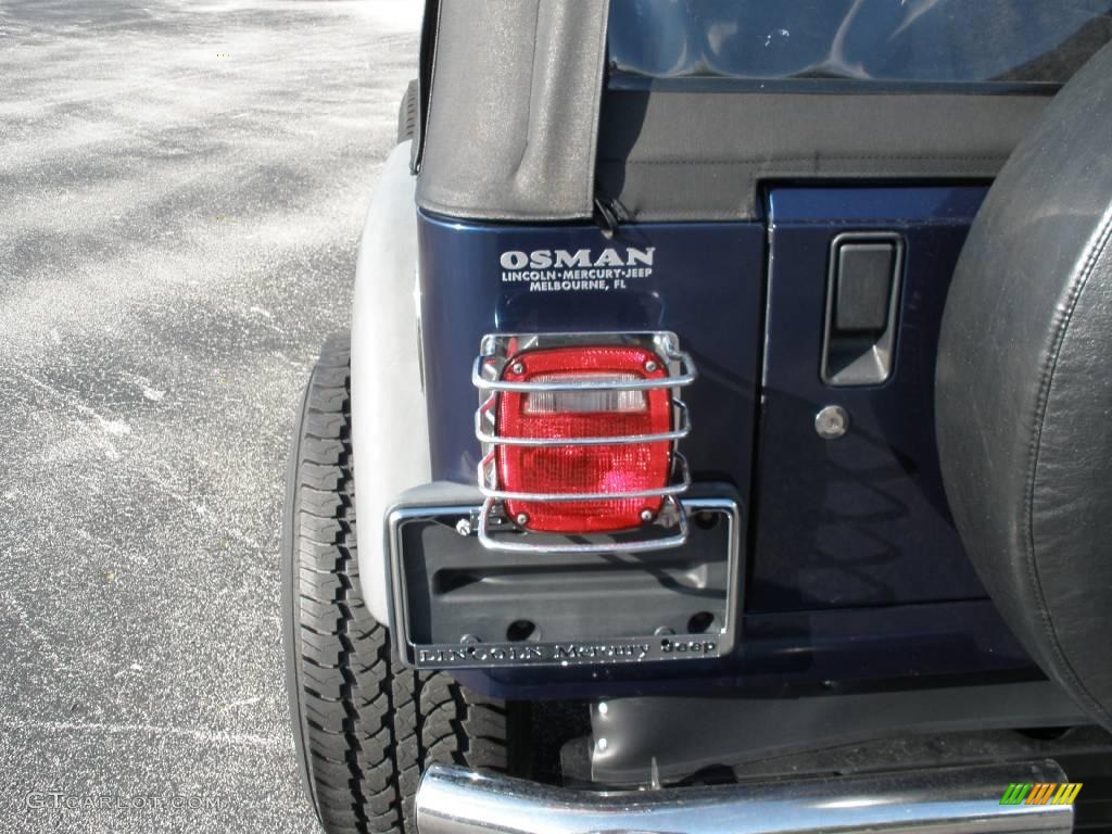 2004 Wrangler X 4x4 - Patriot Blue Pearl / Dark Slate Gray photo #12