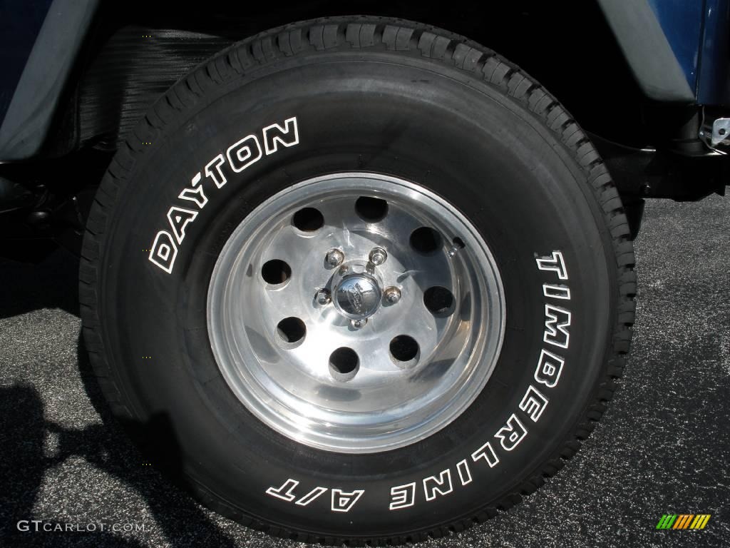 2004 Wrangler X 4x4 - Patriot Blue Pearl / Dark Slate Gray photo #13