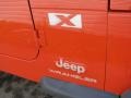 2005 Impact Orange Jeep Wrangler X 4x4  photo #13