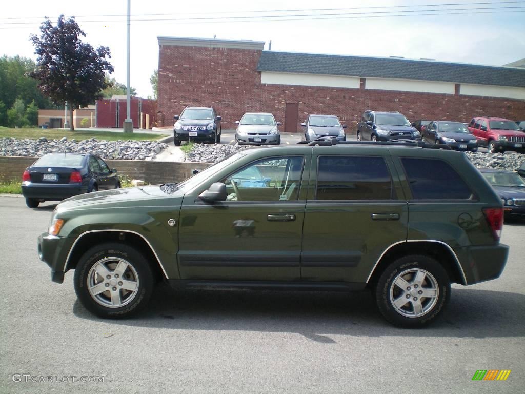 2006 Grand Cherokee Laredo 4x4 - Jeep Green Metallic / Medium Slate Gray photo #7