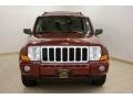 2009 Red Rock Crystal Pearl Jeep Commander Sport 4x4  photo #2