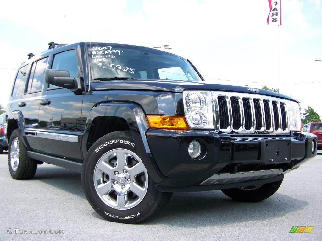 Black Clearcoat Jeep Commander