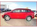 2007 Inferno Red Crystal Pearl Dodge Caliber SXT  photo #2