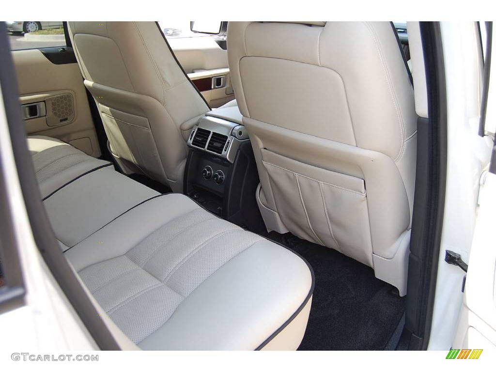 2007 Range Rover Supercharged - Chawton White / Ivory/Black photo #12
