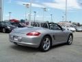 2008 Arctic Silver Metallic Porsche Boxster   photo #5