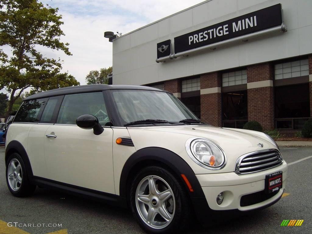 2009 Cooper Clubman - Pepper White / Gravity Tuscan Beige Leather photo #1