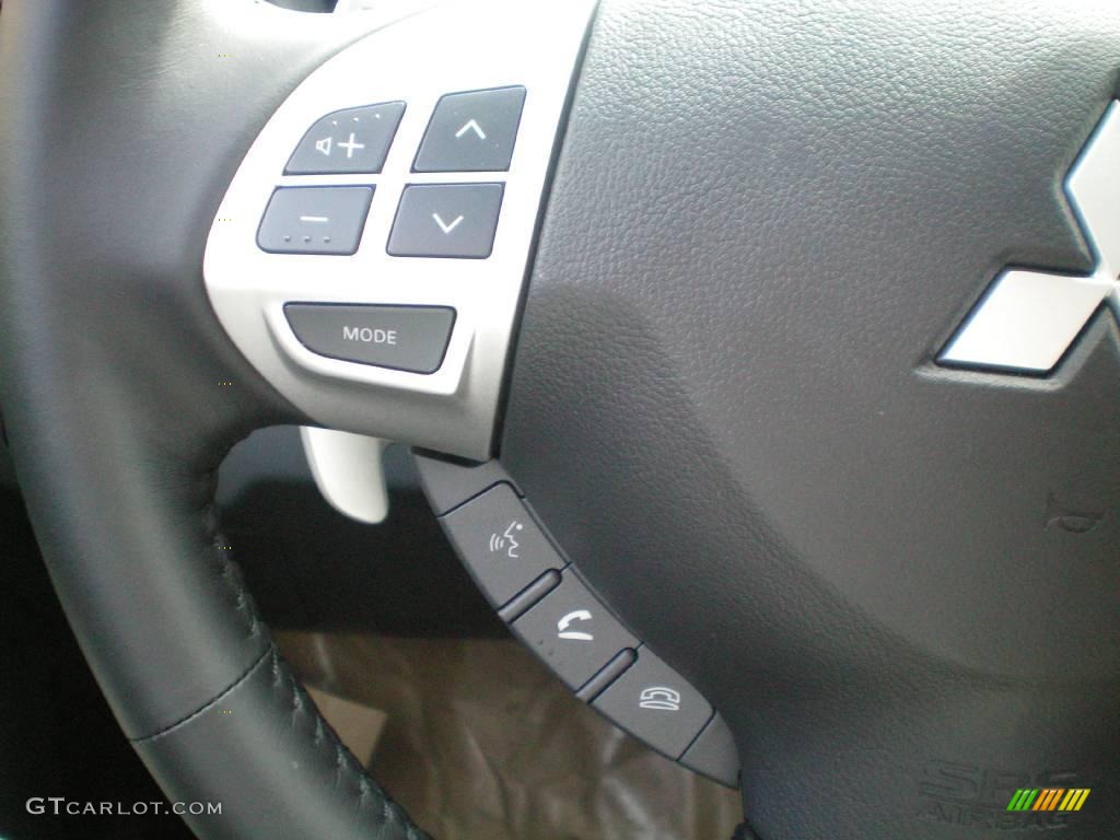 2010 Lancer GTS - Rotor Glow Orange Metallic / Black photo #4