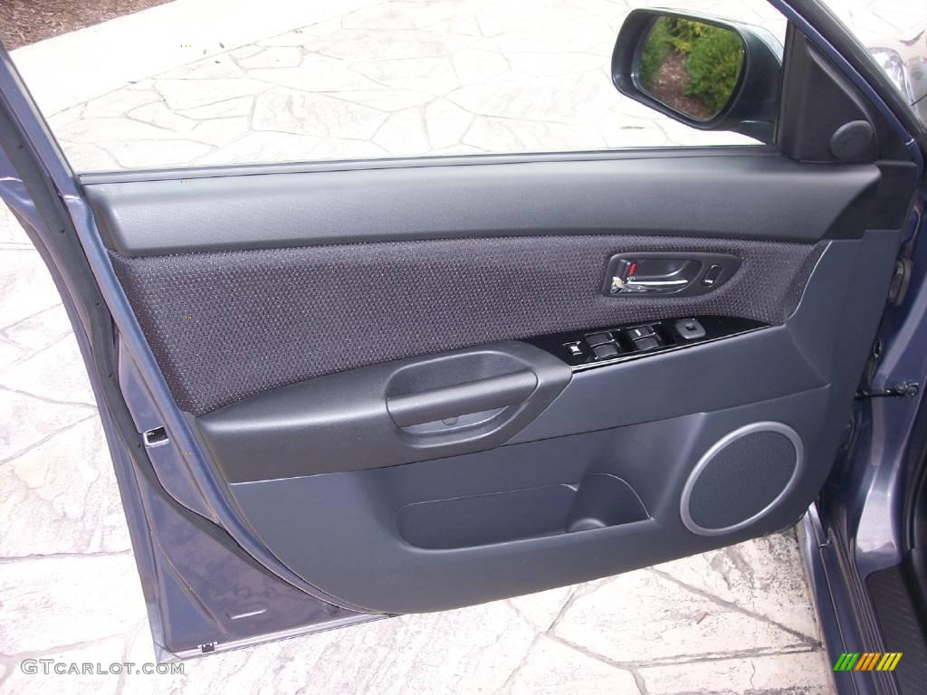 2008 MAZDA3 s Sport Hatchback - Galaxy Gray Mica / Black photo #12