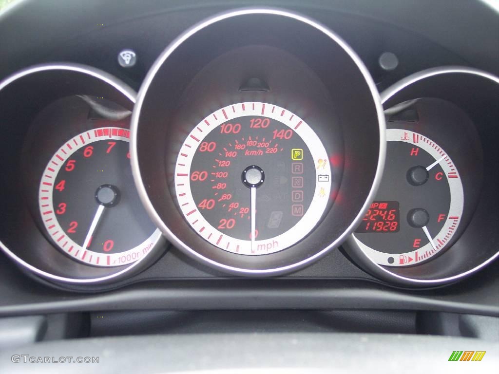 2008 MAZDA3 s Sport Hatchback - Galaxy Gray Mica / Black photo #15