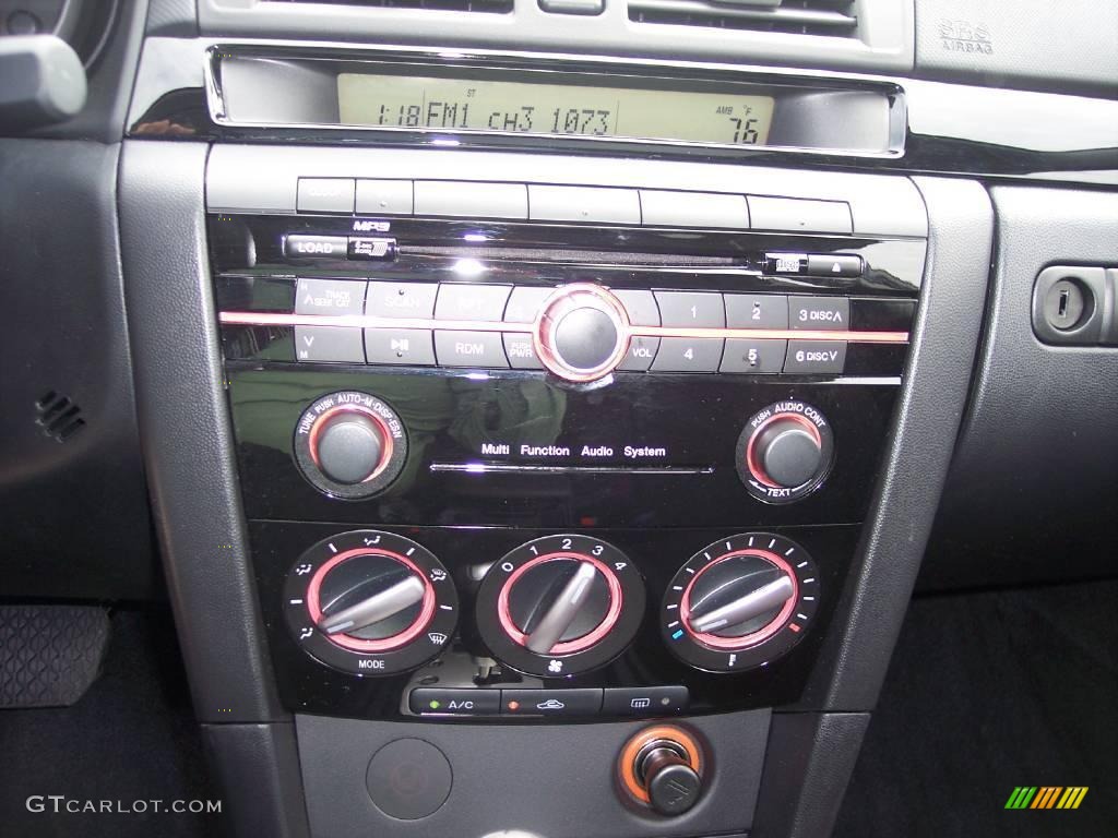 2008 MAZDA3 s Sport Hatchback - Galaxy Gray Mica / Black photo #17