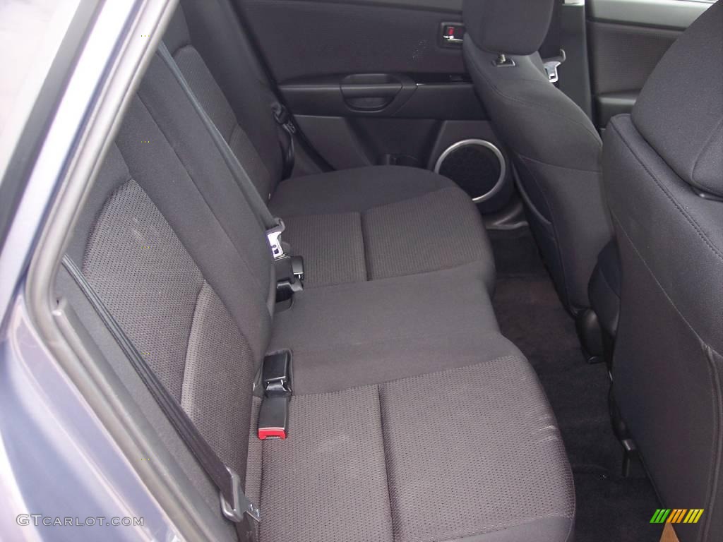 2008 MAZDA3 s Sport Hatchback - Galaxy Gray Mica / Black photo #21