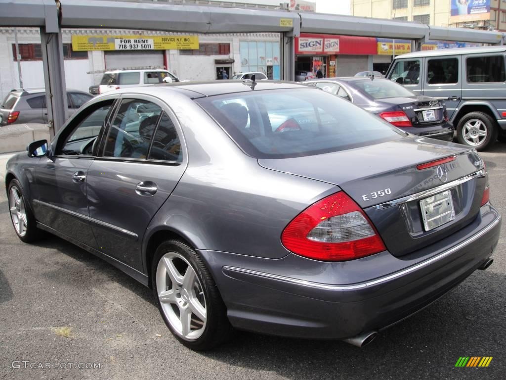 2009 E 350 4Matic Sedan - Flint Grey Metallic / Black photo #10