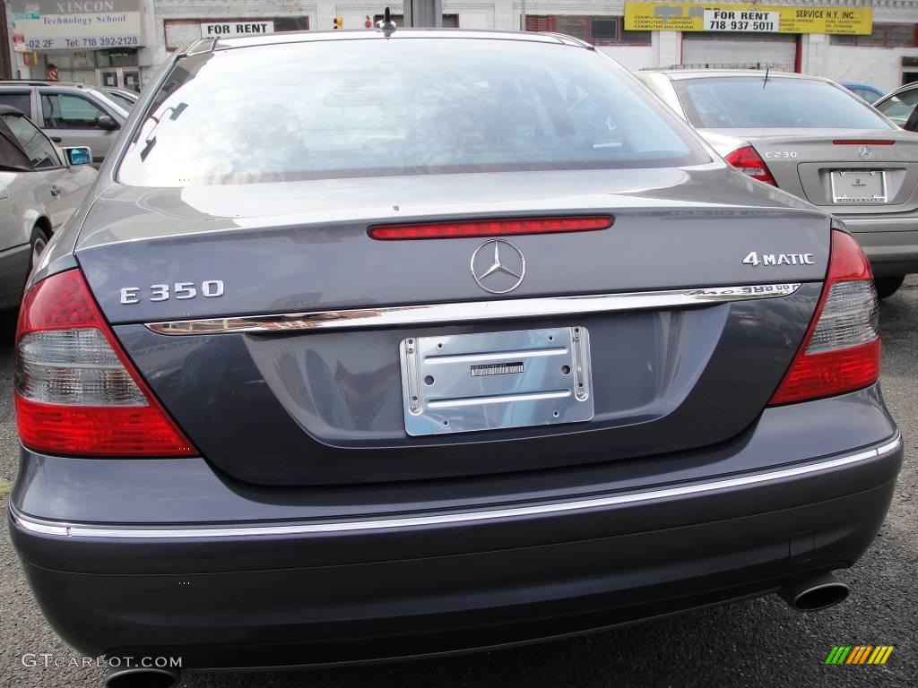 2009 E 350 4Matic Sedan - Flint Grey Metallic / Black photo #11