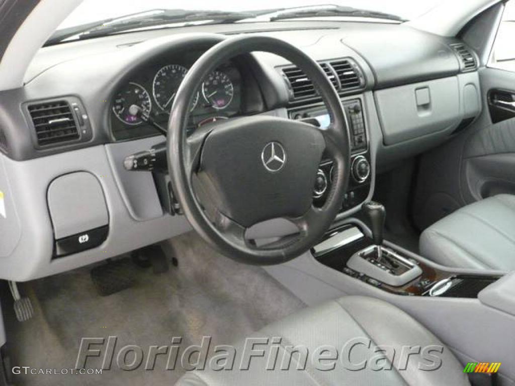 2005 ML 350 4Matic - Pewter Metallic / Ash photo #12