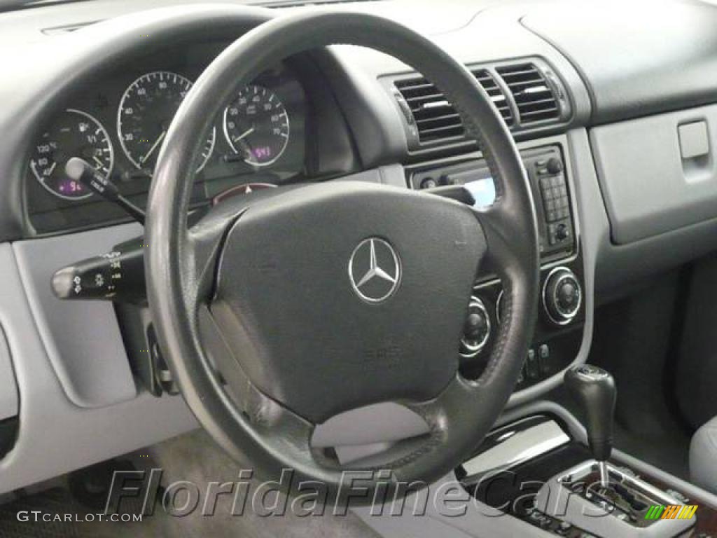 2005 ML 350 4Matic - Pewter Metallic / Ash photo #17